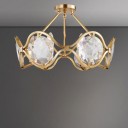 Crystorama - QUI-7628-DT Distressed Twilight Chandelier